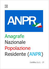 Anagrafe Nazionale Popolazione Residente (ANPR) - Certifico Srl